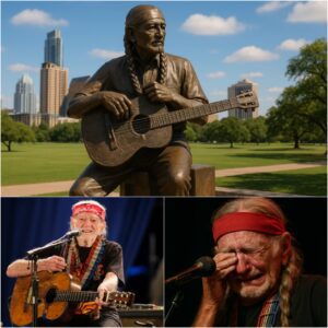 BREAKING NEWS: Texas Leaders Approve $3.5 Million Statue Honoring Willie Nelson Outside Abbott Stadium to Celebrate His Remarkable Journey from Struggle to Stardom. jiji