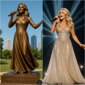 BREAKING NEWS: Oklahoma Leaders Approve $3.5 Million Statue Honoring Carrie Underwood Outside Muskogee Stadium to Celebrate Her Remarkable Journey from Struggle to Stardom. jiji