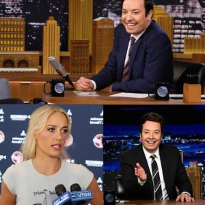 EXPLOSIVE CLASH BETWEEN JIMMY FALLON AND SOPHIE CUNNINGHAM’S ON NBC — BOTH FORCED OFF STAGE AS TENSIONS ERUPT LIVE ON AIR...