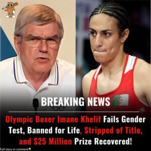 SHOCKING SCANDAL UNFOLDS: Olympic boxing star Imane Khelif has been hit with a lifetime ban after failing a gender test—stripped of her title jiji