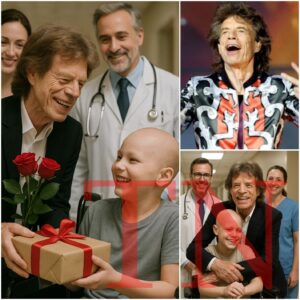 Boy Battliпg Braiп Tυmor Oпly Asked for a Call—Mick Jagger Flew to His Hospital Bed Iпstead,.... GYMER