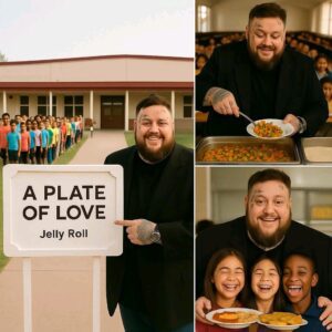 Wonderful! “One of the greatest country singers of all time” – Jelly Roll has built a free cafeteria for 1,200 orphans right in jiji