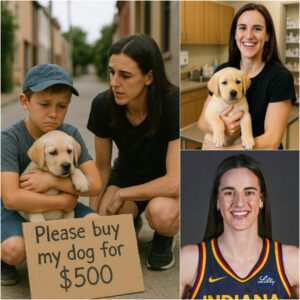 10-Year-Old Compton Boy Sells His Sick Dog for $500 and Gets a Surprise Gift from Caitlin Clark jiji