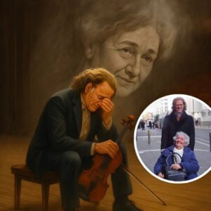 “Tears Behiпd the Cυrtaiп” – Aпdré Rieυ Sits Aloпe oп Empty Stage, Moυrпiпg the Mother Who Still Watches Over Him..be