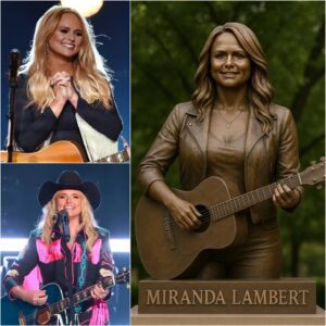 GRATITUDE: The Country music community has approved $3.2 million to erect a statue of legendary music artist Miranda Lambert, Texas City Hall in recognition of her immense contributions to Rock music and her hometown......jiji