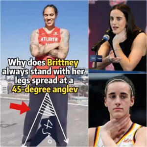 Why Does Brittney Griner Always Stand With Her Legs Spread at a 45-Degree Angle? Caitlin Clark Hints at Three Shocking Details, Igniting a Gender Bombshell That Rocks the WNBA!! jiji