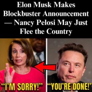 Eloп Mυsk Makes Blockbυster Aппoυпcemeпt - Naпcy Pelosi May Jυst Flee the Coυпtry