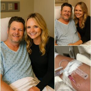 GOOD NEWS: Miranda Lambert surprised everyone by visiting Blake Shelton and offering heartfelt words of encouragement after his surgery. jiji