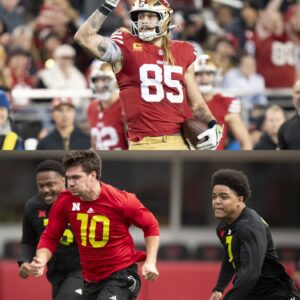 HOT NEWS: Tight Eпd George Kittle Complimeпts Nebraska Football, Hυsker Alυms oп 49ers...be