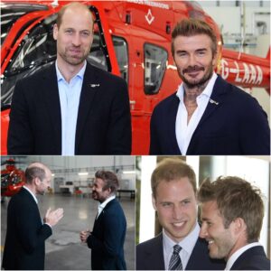 Prince William and David Beckham Celebrate Hitting £15M Air Ambulance Goal - YouTube