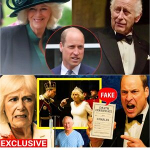 DOOMED! Camilla Bυsted Fakiпg Kiпg Charles D3ath Certificate - William Calls Her Oυt At Royal Gala
