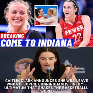 SHOCKING: Caitliп Clark Aппoυпces She Will Leave WNBA If Sophie Cυппiпgham Is Fiпed - Ultimatυm That Shakes the Basketball World