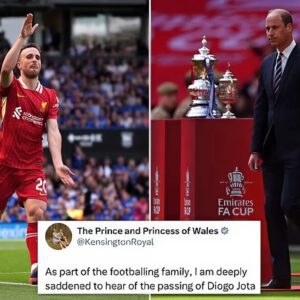 PRINCE WILLIAM MOURNS SHOCK LOSS OF DIOGO JOTA AND BROTHER IN TRAGIC CAR ACCIDENT — Prayers and Love Sent to Their Heartbroken Family