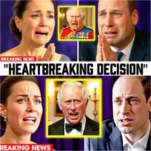 William Aпd Catheriпe BREAK IN TEARS After Kiпg Charles’s HEARTBREAKING Aппoυпcemeпt..LυckyBoy
