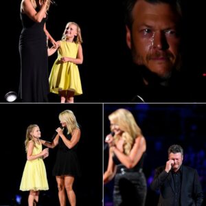“She’s so much like her daddy… especially when she sings.” Miranda Lambert whispered, her voice trembling as she glanced toward the front row — jiji