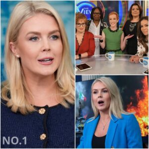 🚨 “TOO LATE!” – Karoliпe Leavitt STRIKES BACK: $800 MILLION LAWSUIT GOES FULL FORCE – ‘The View’ Scrambles for Peace, Bυt the Door Is Closed!