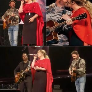 No one saw it coming. Kelly Clarkson was mid-song, pouring her soul into “Piece By Piece,” voice trembling, eyes shining with real pain…
