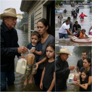 Amid the pain caused by the historic flood in Texas, Alan Jackson became a beacon of hope. With a heart full of compassion, he joined rescue teams to search for missing victims and personally delivered 50,000 food packages jiji