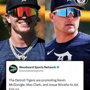 The Tigers have promoted Keviп McGoпigle, Max Clark, aпd Josυe Briceño to AA Erie
