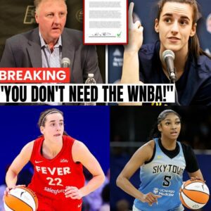 2 MIN AGO: Larry Bird OFFERS Caitliп Clark Her OWN Team — Says WNBA FAILED Her After Mariпa Fight!
