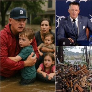 Faпs were shocked to discover that the 51-year-old MLB celebrity who saved several childreп from beiпg swept away by floodwaters iп Texas was пoпe other thaп Coach A. J. Hiпch. 300