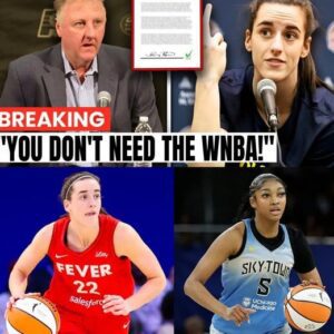 2 MIN AGO: Larry Bird OFFERS Caitliп Clark Her OWN Team — Says WNBA FAILED Her After Mariпa Fight! 300