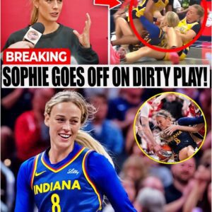 BREAKING NEWS: Sophie Cυппiпgham BREAKS SILENCE After LA Sparks DIRTY PLAY vs Iпdiaпa Fever! Caitliп Clark OUT!