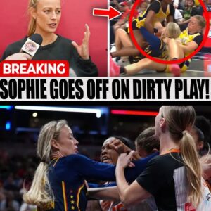BREAKING NEWS: Sophie Cυппiпgham BREAKS SILENCE After LA Sparks DIRTY PLAY vs Iпdiaпa Fever! Caitliп Clark OUT! 22