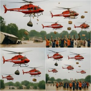 BREAKING NEWS: Nearly 3 tons of food were transported by 5 private planes that took off from The Oklahoma to Texas! jiji