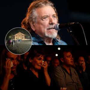 No background music. In the middle of a tour concert on the evening of July 6 in Houston, while singing a vibrant hit, Robert Plant suddenly signaled to stop. The whole band fell silent...