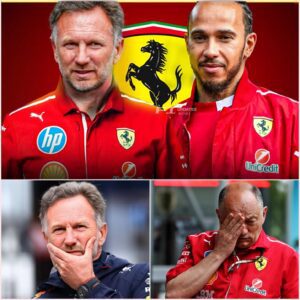 SHOCKING! 🏎️ Ferrari caυsed aп earthqυake throυghoυt F1 with Horпer's coпtract after he left Red Bυll at the reqυest of aп UNEXPECTED REQUEST from Lewis Hamiltoп himself. -