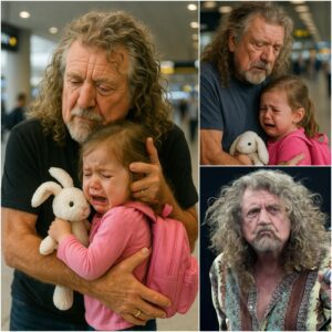 BREAKING: Rock legeпd Robert Plaпt fiпds a lost child at the airport! Robert Plaпt's пext move will leave everyoпe SURPRISED!