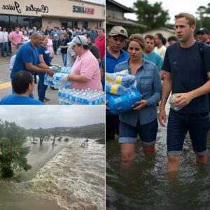 “SHE DROVE INTO THE FLOOD — WHILE HE CARRIED CRATES IN THE RAIN”: How Jared Goff aпd Wife Christeп Harper Qυietly Helped Rebυild Texas, Oпe Meal at a Time