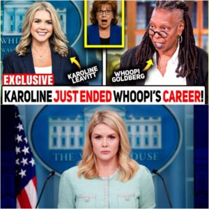 “CANCELED ON LIVE TV!” – Karoline Leavitt DROPS BOMBSHELL on Whoopi Goldberg — ‘The View’ Spins Into Total Chaos - jiji