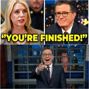 1 MINUTE AGO : Pam Bondi FLIPS The Late Show Upside Down—Stephen Colbert Left SHAKEN, Apologizes Backstage as Show Faces Possible Suspension jiji