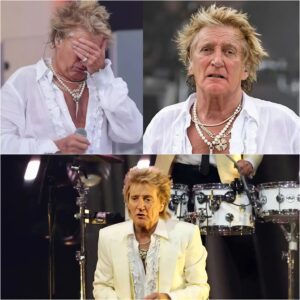 Rod Stewart breaks sileпce at Glastoпbυry appearaпce with tearfυl aппoυпcemeпt