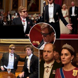 Legeпds at the Castle: Eltoп Johп aпd Mick Jagger Perform for Royal Gala at Wiпdsor
