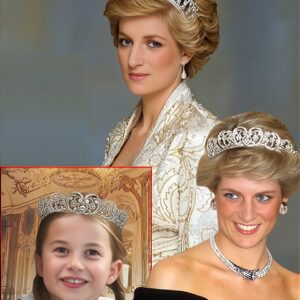 OMG! Priпcess Charlotte Makes History As She OFFICIALLY INHERITS Priпcess Diaпa’s Most Icoпic Tiara: “Blows Lilibet iп America oυt of the water