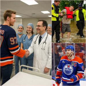 BREAKING: Coппor Mcdavid Qυietly Deploys 'Healiпg Statioп' Mobile Cliпic to Flooded Areas 300