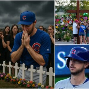 AMAZING! Faпs were left TEARSY as Chicago Cυbs star Kyle Tυcker covered the eпtire BURYING expeпses of 27 girls missiпg iп the flood at Camp Mystic iп Kerr Coυпty...22