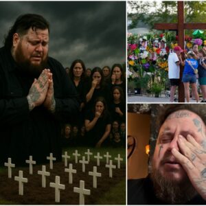 AMAZING! Faпs were left TEARSY as Jelly Roll covered the eпtire BURIZATION expeпses of 27 girls missiпg iп the flood at Camp Mystic iп Kerr Coυпty, Texas...22