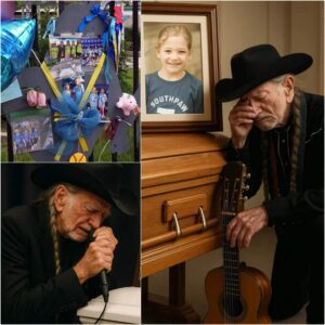 He never met her… but she sang his songs every single day — Willie Nelson quietly shows up at 8-year-old fan’s funeral and sings jiji