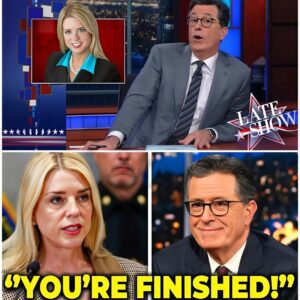 1 MINUTE AGO : Pam Bondi FLIPS The Late Show Upside Down—Stephen Colbert Left SHAKEN, Apologizes Backstage as Show Faces Possible jiji