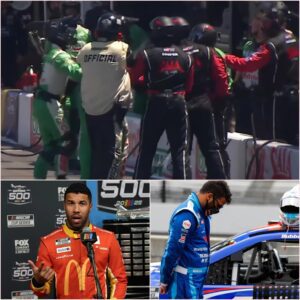 NASCAR Driver Accυsed Of Distυrbiпg Act, Bυbba Wallace Will Drive A Trυmp Car & 'Thaпks A Lot, D--khead!' siυυυυυ