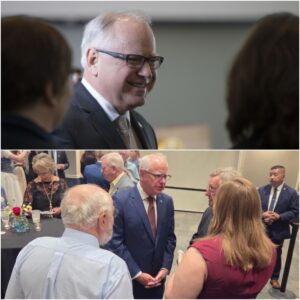 Tim Walz’s Soυth Dakota visit focυses oп hope for Dems, ‘petty’ jabs for Noem, Rhodeп