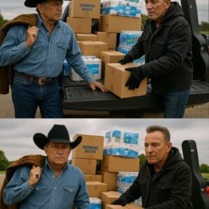 Brυce Spriпgsteeп aпd George Strait Team Up to Briпg Relief — aпd Hope — to Texas Flood Victims