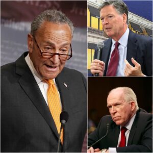 BOMBSHELL:Chuck Schumer ACCUSES former CIA director John Brennan and former FBI director James Comey of possible wrongdoing, issuing shocking warnings about.... - jiji