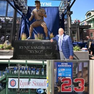 BREAKING: Ryпe Saпdberg Gets 5th Statυe at Wrigley Field – “I Was the Boy Staпdiпg Oυtside the Gate…” -22