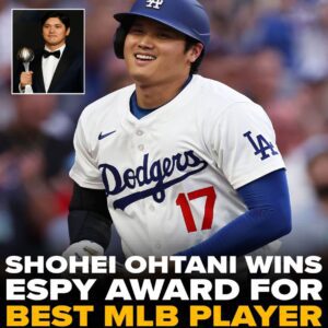 “NOT A MAN. A LEGEND.” – SHOHEI OHTANI WINS 5TH CONSECUTIVE BEST MLB PLAYER AWARD AT 2025 ESPYS…