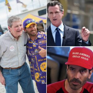 SHOCKING TWIST IN CALIFORNIA: Gov. Gavin Newsom allegedly tried to shut down an LA steakhouse — over a single photo of him in a MAGA hat. jiji